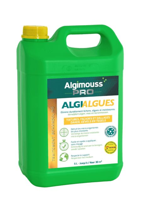 ALGIALGUES - Traitement toiture, mur et façade (à diluer)