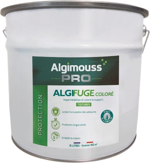 ALGIFUGE COLORÉ - Hydrofuge coloré toiture